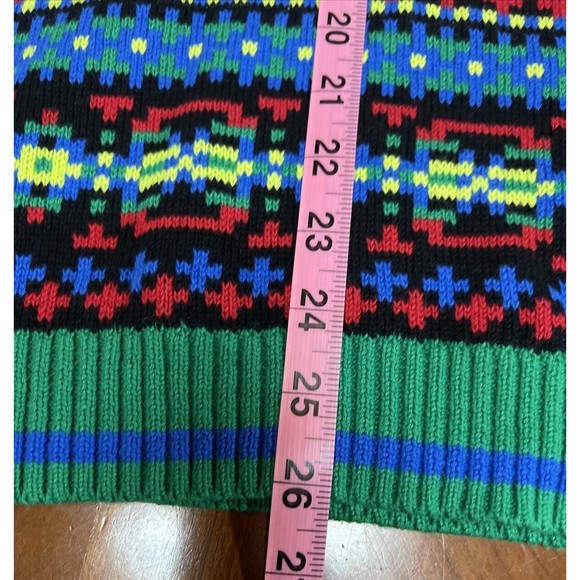 Blizzard Bay Men's Dinosaur Dino T Rex Ugly Christmas Sweater Lights Up Sz L - Picture 14 of 14